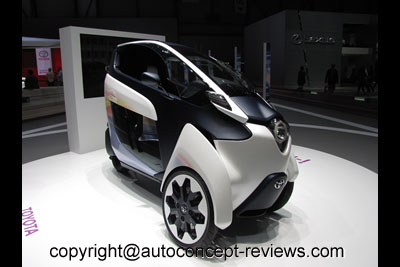 Toyota iRoad Electric Personal Mobility Vehicle Concept